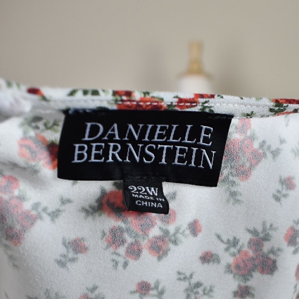 Danielle Bernstein Floral Slip Dress 22W - Picture 8 of 8